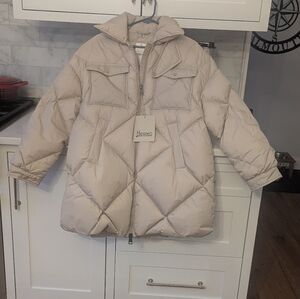 Herno Light Tan Quilted Jacket